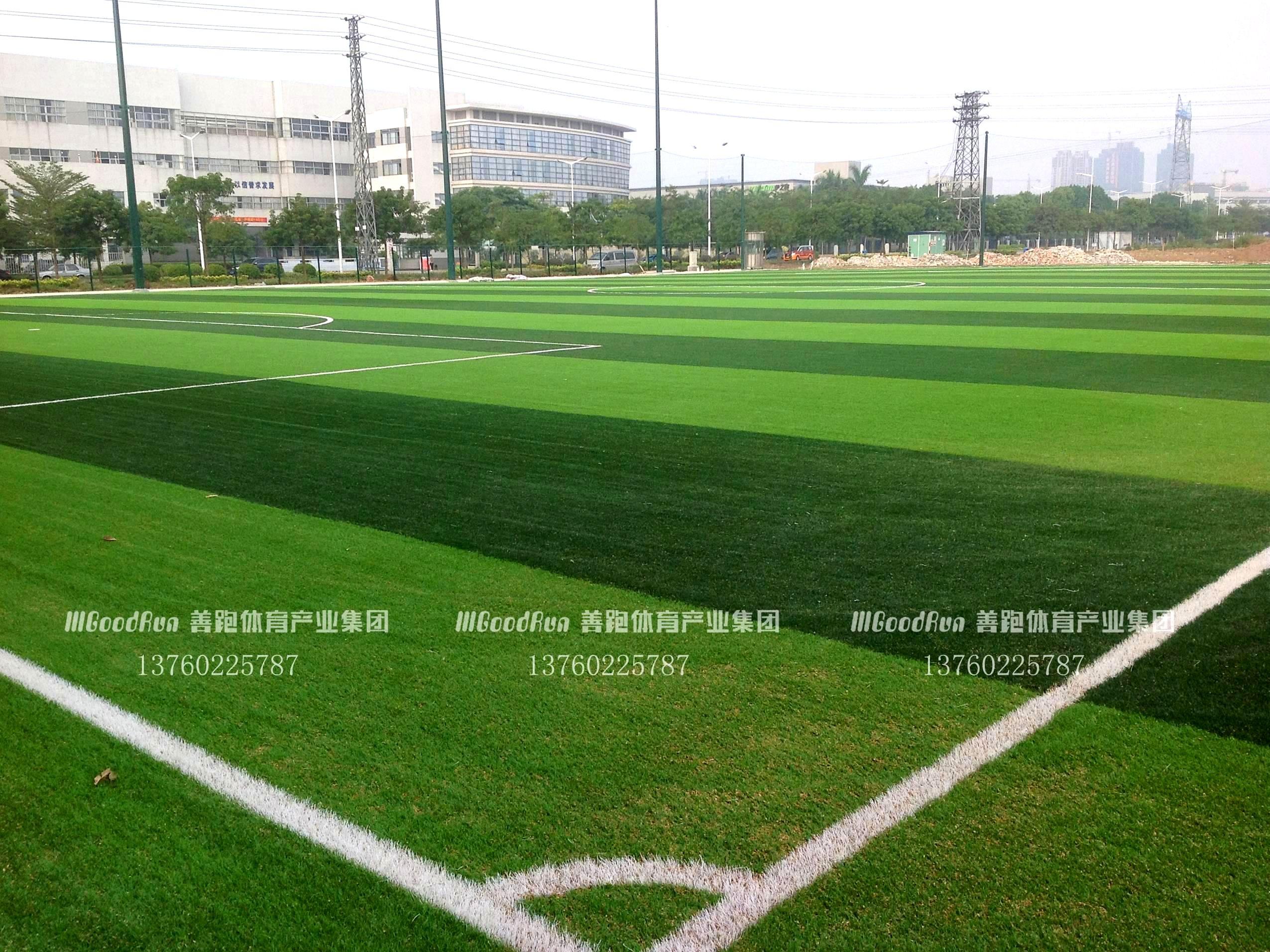 广东伊之密体育公园，足球场建设